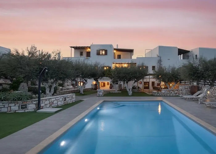 Sunset Paros Науса